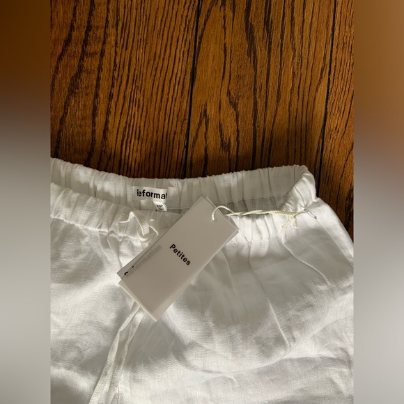 Reformation Olina Linen pants in petite - Picture 6 of 7